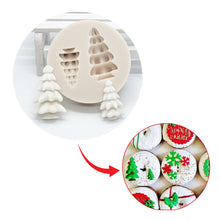 Load image into Gallery viewer, 2 Cavity Christmas Tree Mold
