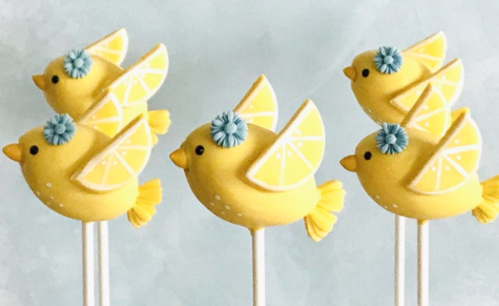 Cake Pop mold, Football (Lemon)