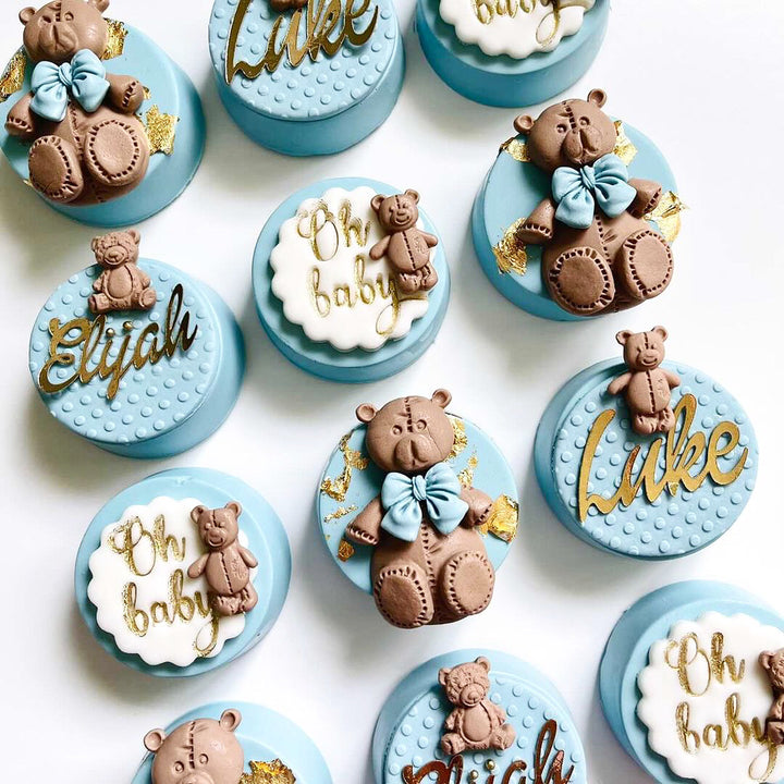 Mini Fondant Bear Mold (5 Cavity)