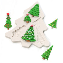 Load image into Gallery viewer, 6 Cavity Christmas Tree Mold
