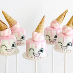 Cake Pop Boards, Straight Edge (50 pcs), White