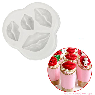Lips Fondant Mold