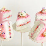 Cake Pop Boards, Straight Edge (50 pcs), White