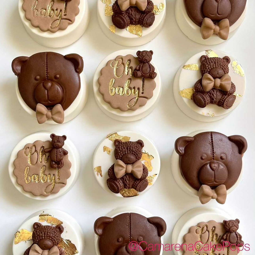 Mini Fondant Bear Mold (5 Cavity)