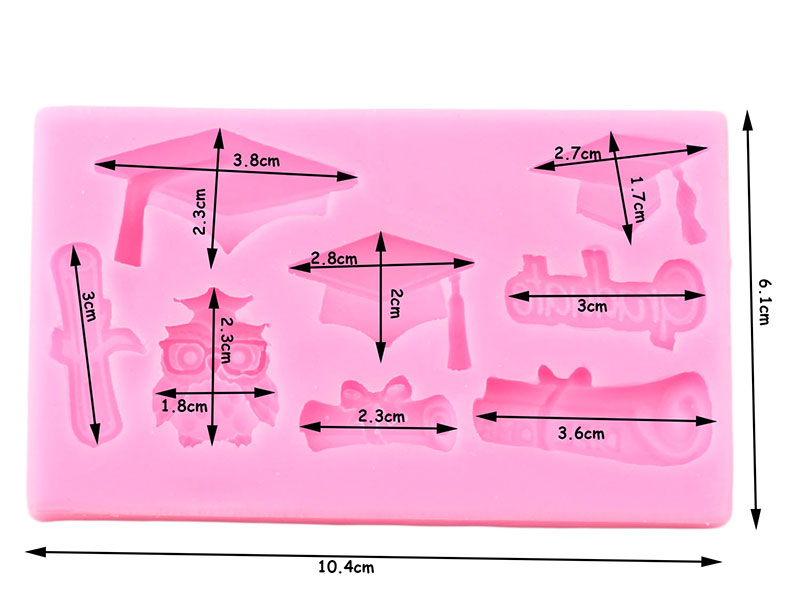 Graduation Mold, 8 Cavity