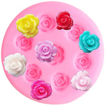 Stampo per fondente rosa multi cavità
