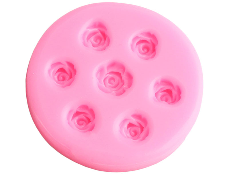 Stampo per fondente rosa multi cavità