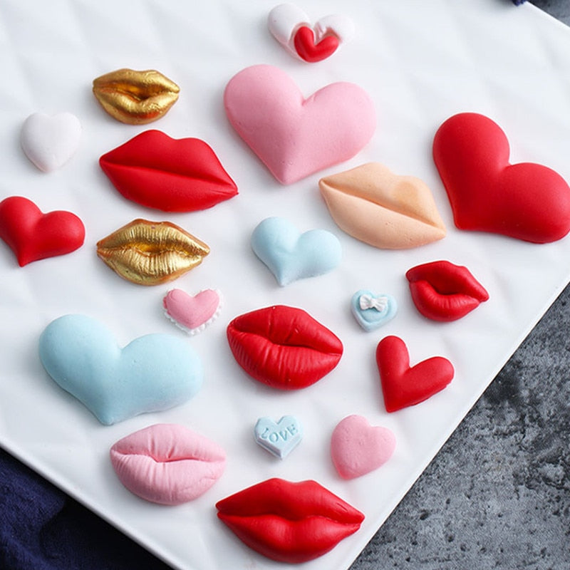 Heart and Lips Mold