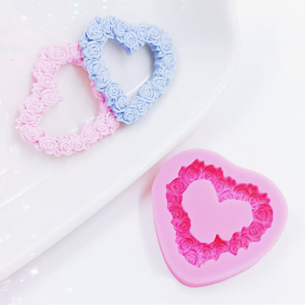 Rose Heart Shaped Garland
