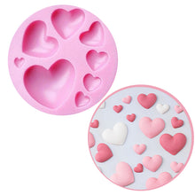 Load image into Gallery viewer, 8 Cavity Heart Mold
