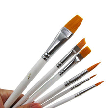 Load image into Gallery viewer, 6pc White Cake Brush Set
