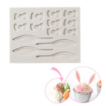 Long Bunny Ears Mold with Bow