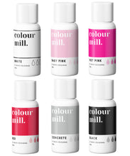 Load image into Gallery viewer, 6 Pack Oil Based Coloring (20ml bottles) Pink Halloween
