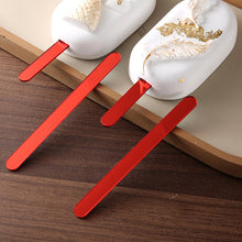 Load image into Gallery viewer, Mirrored Popsicle Sticks Red (24CT)
