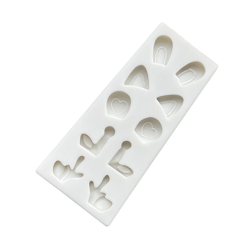 Multi-Style Animal Ears Fondant Mold