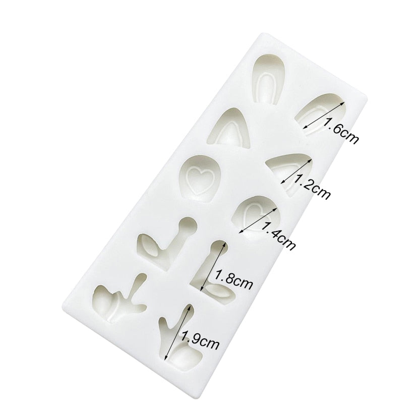 Multi-Style Animal Ears Fondant Mold