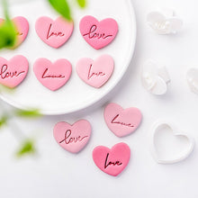 Load image into Gallery viewer, 4pc Mini Love Embosser Set with Heart Cutter
