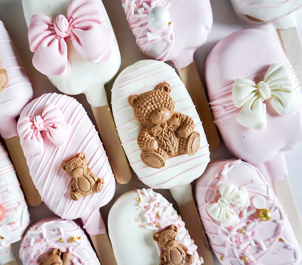 Bear with Hearts Fondant Love Mold