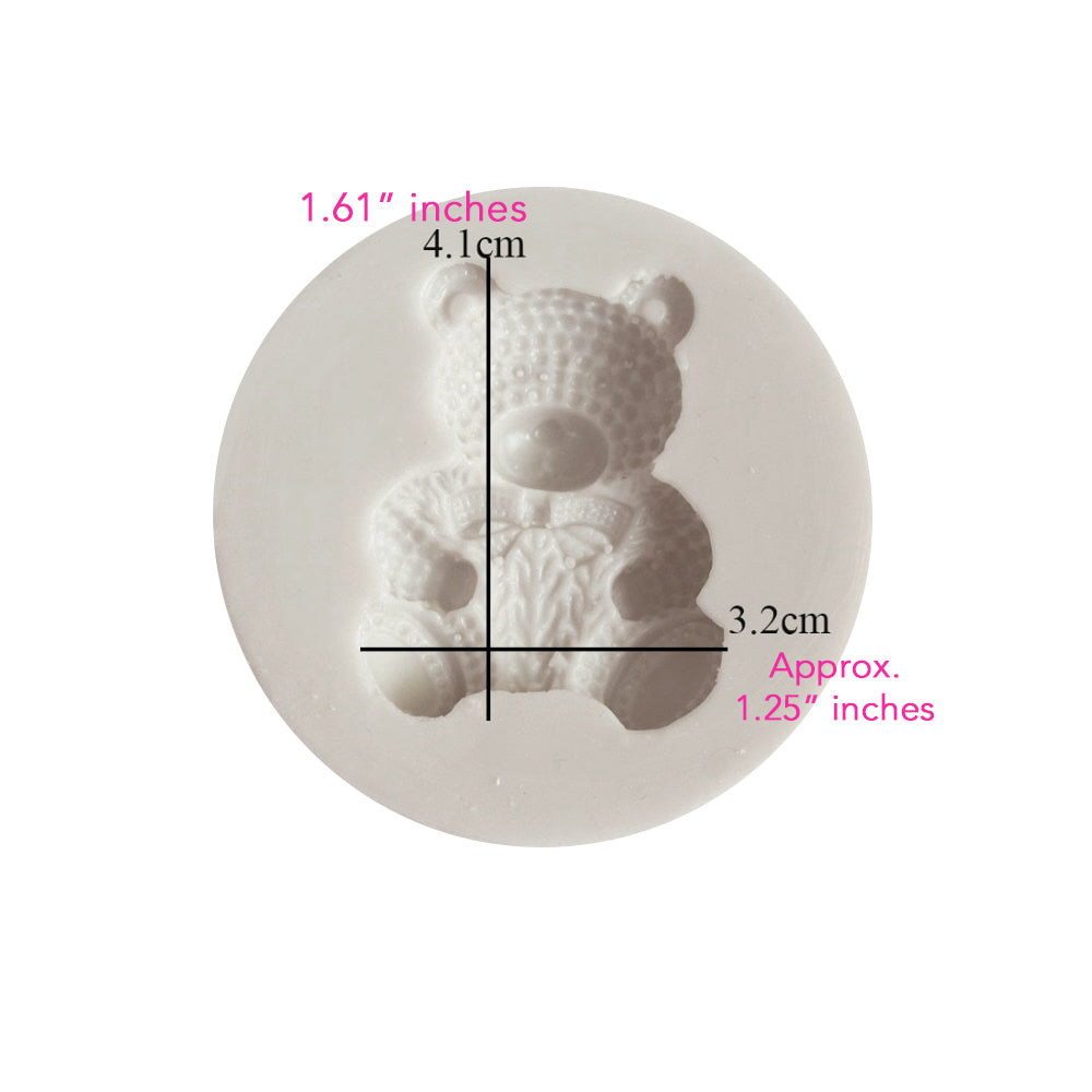 Teddy Bear Mold – My Little Cakepop, llc