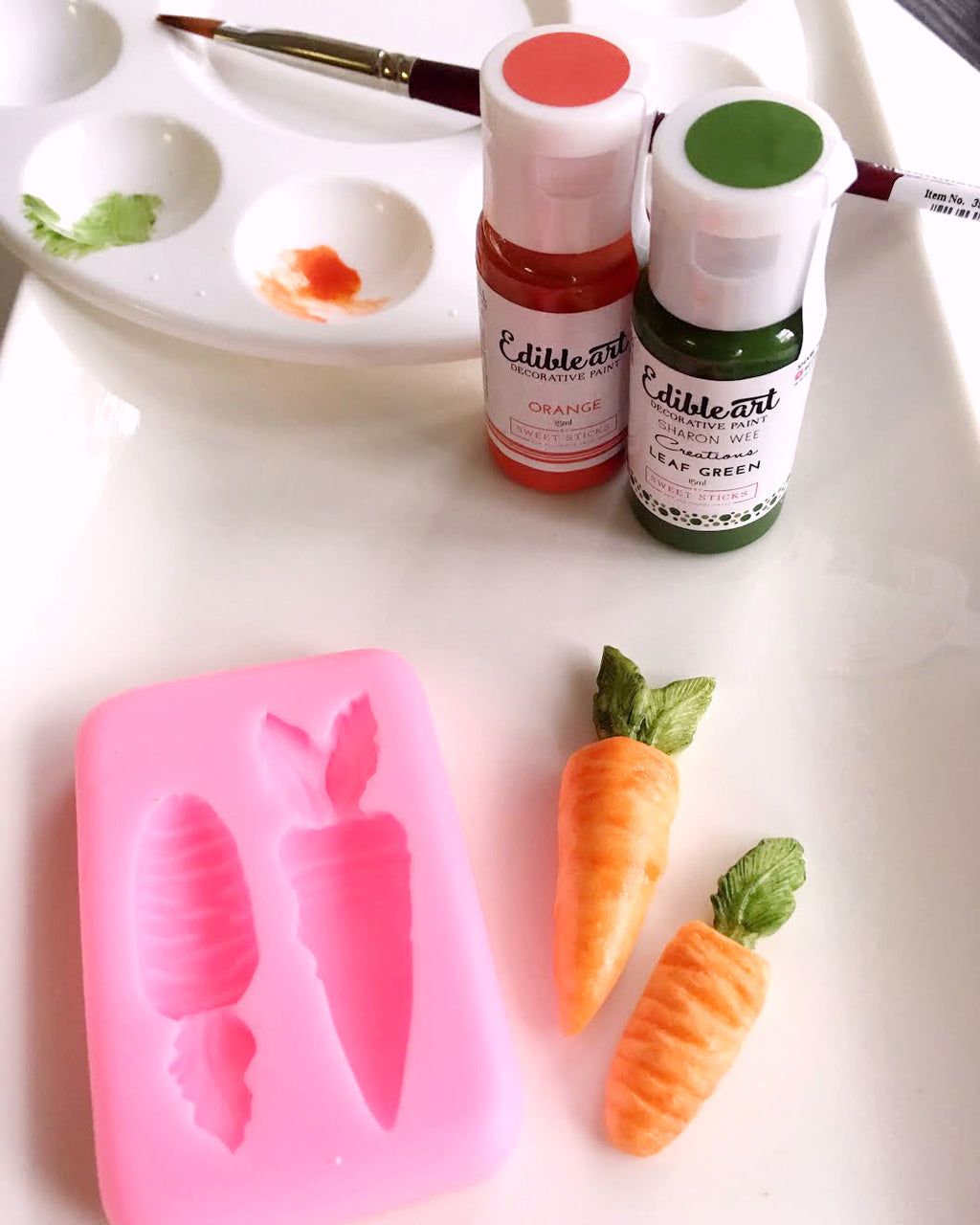 Carrot Mold (2 Cavity)