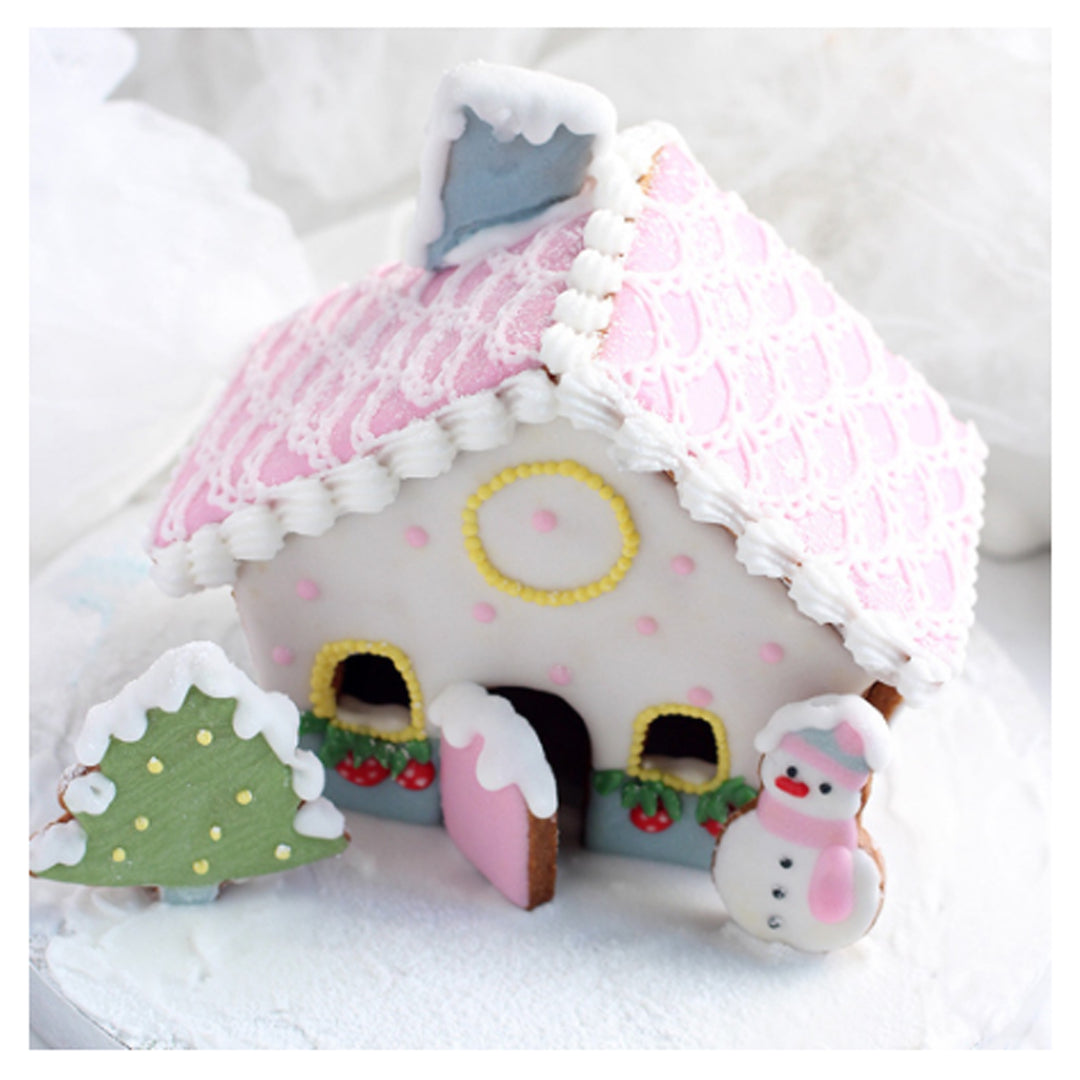 Gingerbread House Cookie Cutter (4" tall)