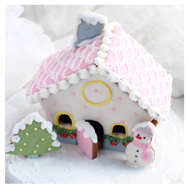 Gingerbread House Cookie Cutter (4" tall)