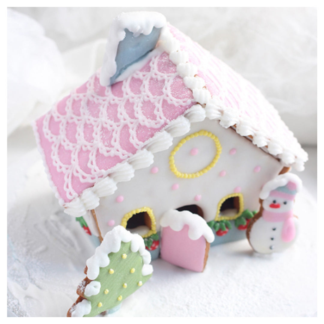 Gingerbread House Cookie Cutter (4" tall)
