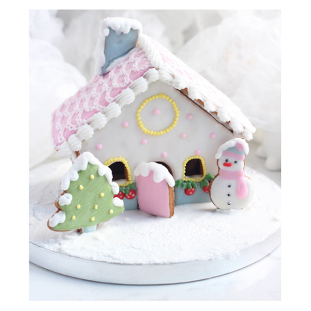Gingerbread House Cookie Cutter (4" tall)