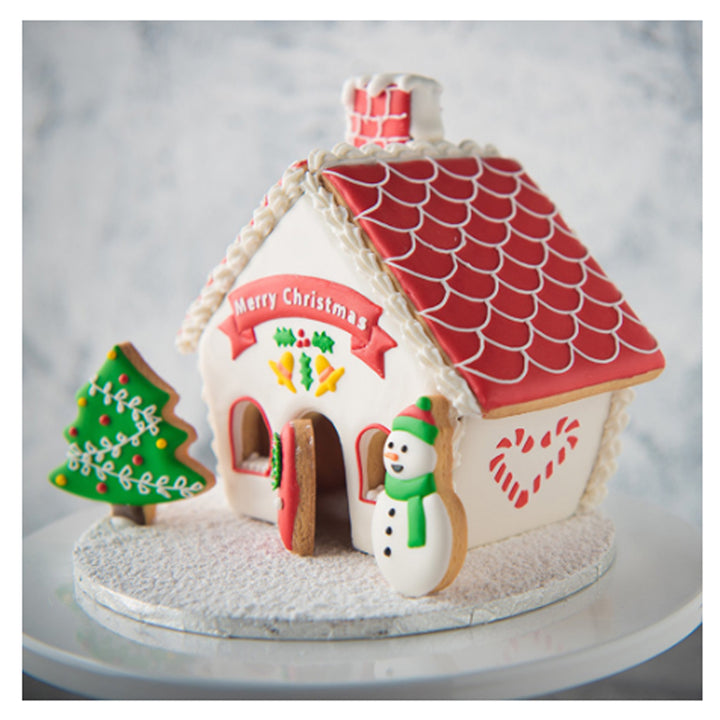 Gingerbread House Cookie Cutter (4" tall)