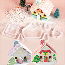 Load image into Gallery viewer, Gingerbread House Cookie Cutter (4&quot; tall)
