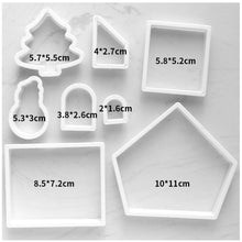 Load image into Gallery viewer, Gingerbread House Cookie Cutter (4&quot; tall)
