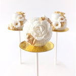 Cake Pop Boards, Rechte Rand (50 stuks), Goud