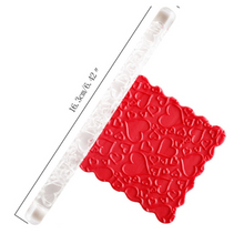 Load image into Gallery viewer, Acrylic Embossing Rolling Pin Heart
