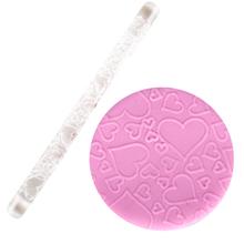 Load image into Gallery viewer, Acrylic Embossing Rolling Pin Heart
