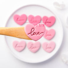 Load image into Gallery viewer, 4pc Mini Love Embosser Set with Heart Cutter
