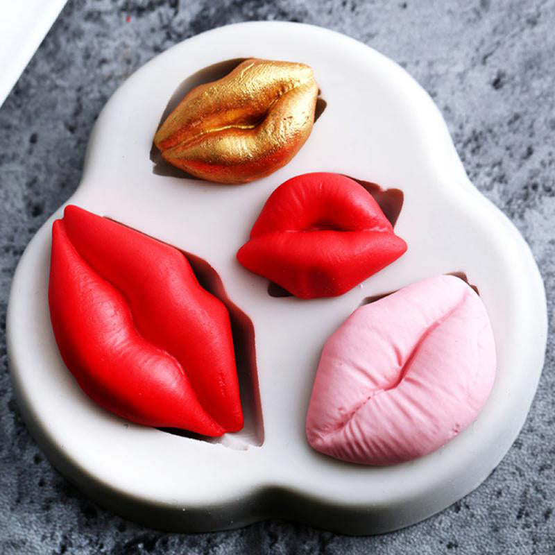 Lips Fondant Mold