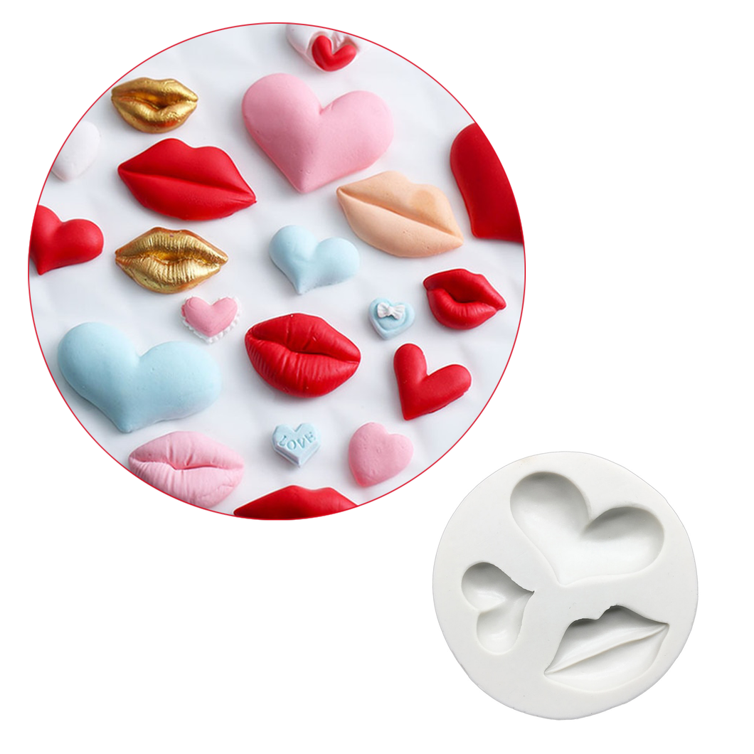 Heart and Lips Mold