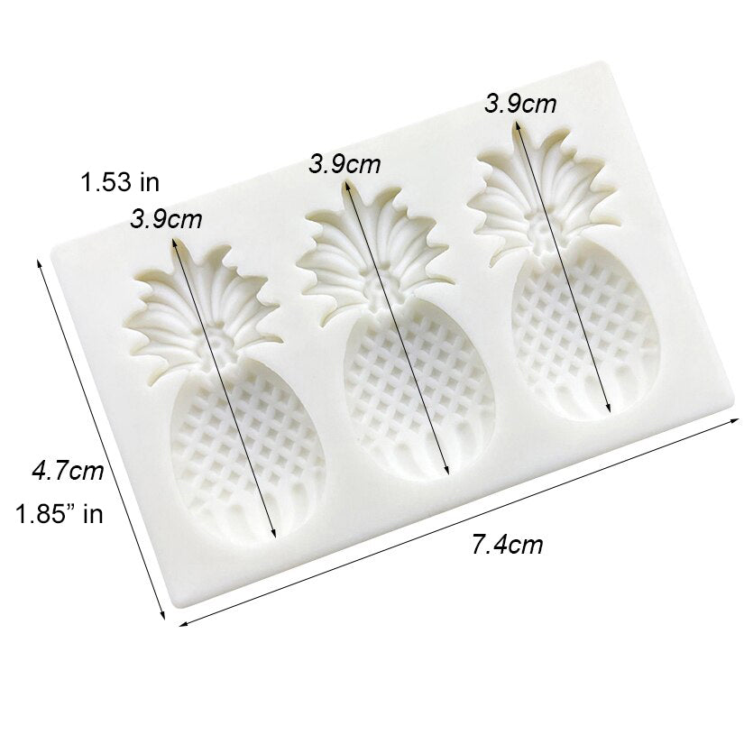 Pineapple Mold (3 Cavity)