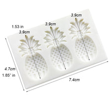 Load image into Gallery viewer, Pineapple Mold (3 Cavity)
