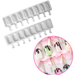 8 Cavity Popsicle Silicone Mold