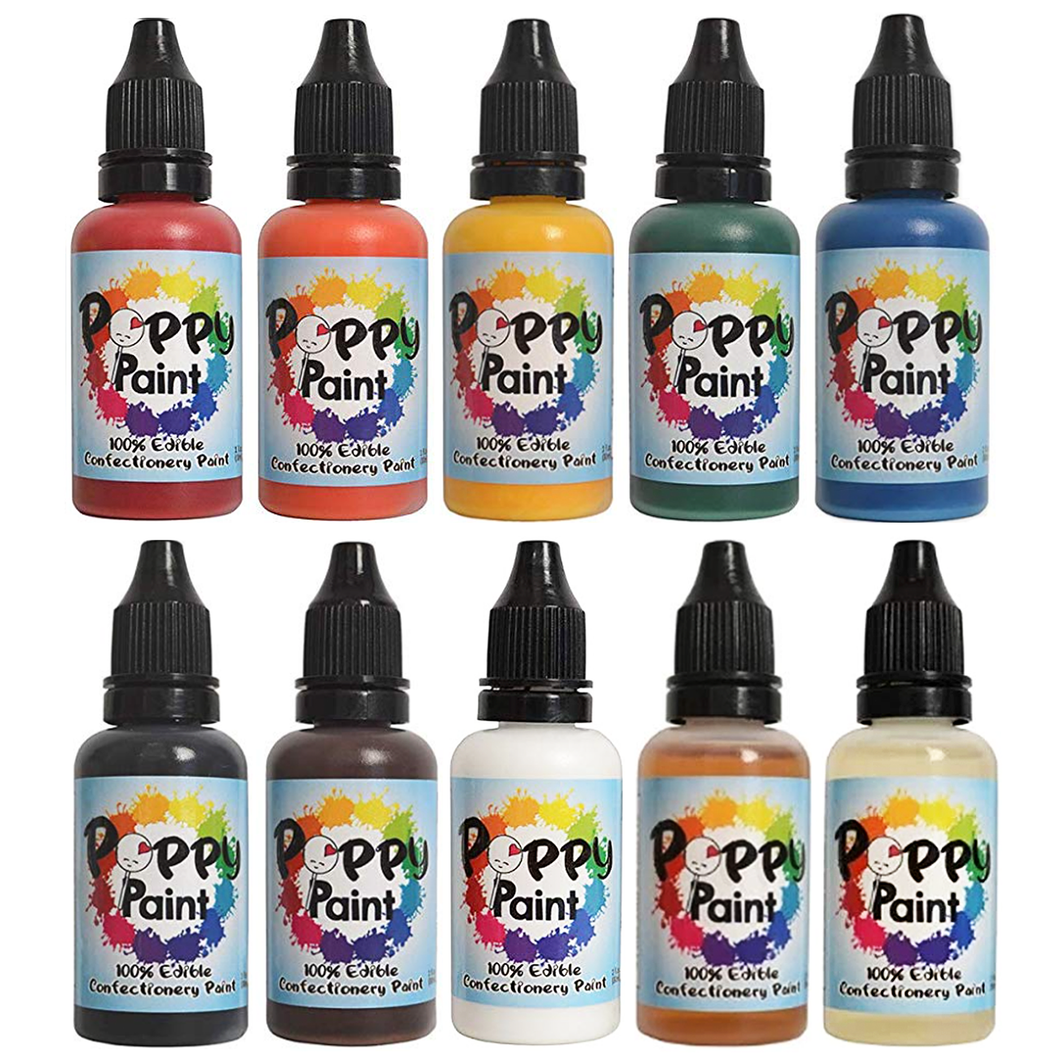 Poppy Paint Starter Set (10pcs)