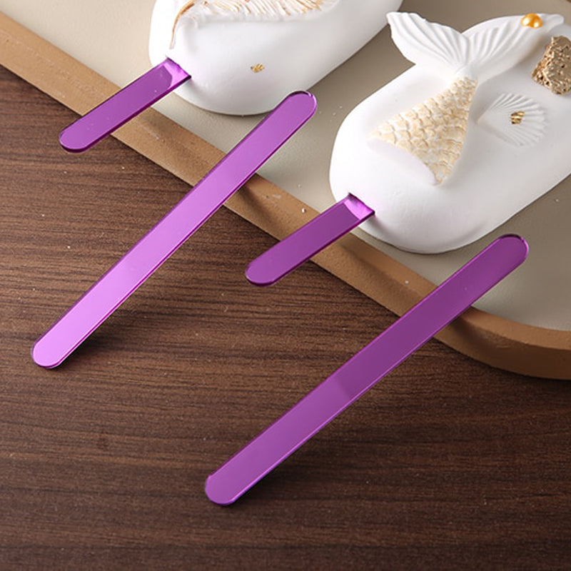 Mirrored Popsicle Sticks Purple (24CT)