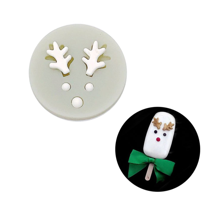 Reindeer Antlers and Face