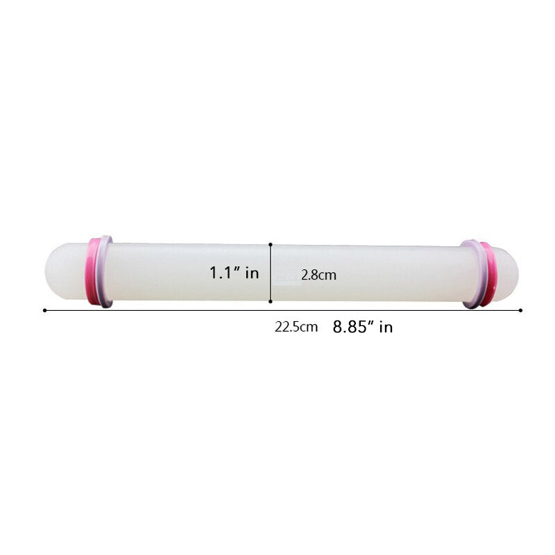 9" Plastic Fondant Perfect Rolling Pin