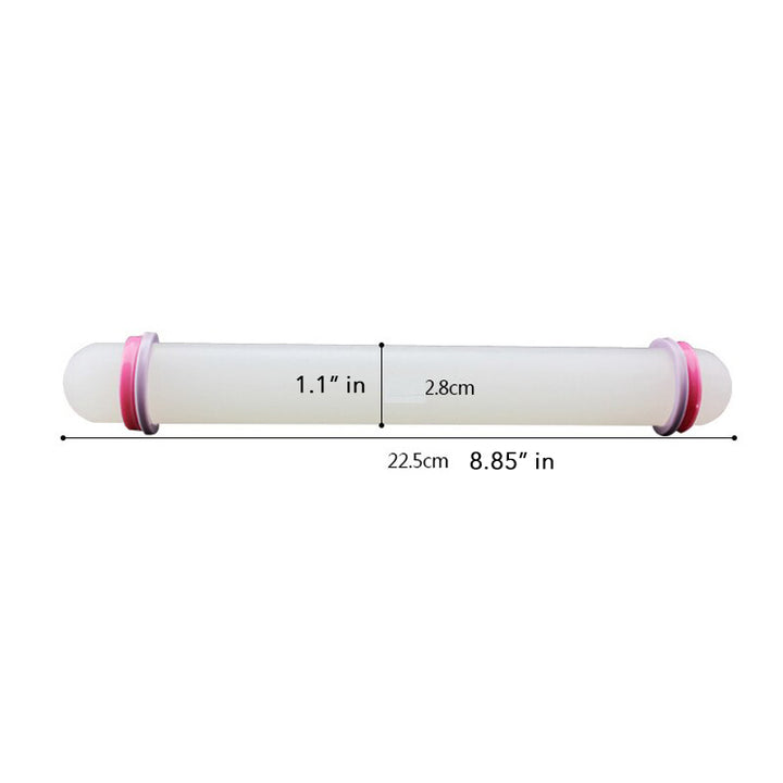 9" Plastic Fondant Perfect Rolling Pin