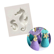 Load image into Gallery viewer, Sea Horse Fondant Mold
