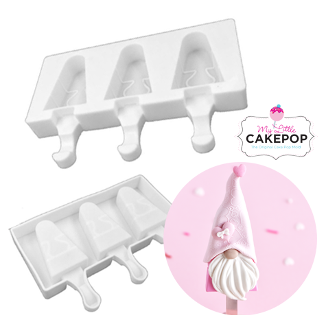 3 Cavity Triangle Popsicle Silicone Mold