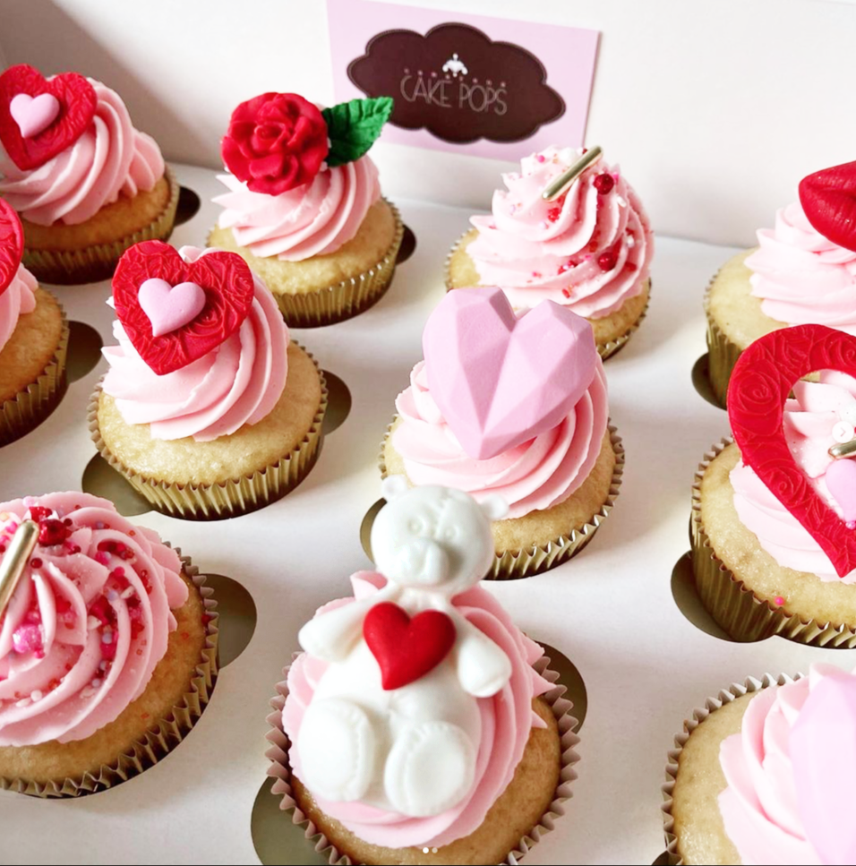 Bear with Hearts Fondant Love Mold