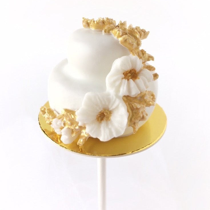 Cake Pop Boards, Straight Edge (50 pcs), Gold